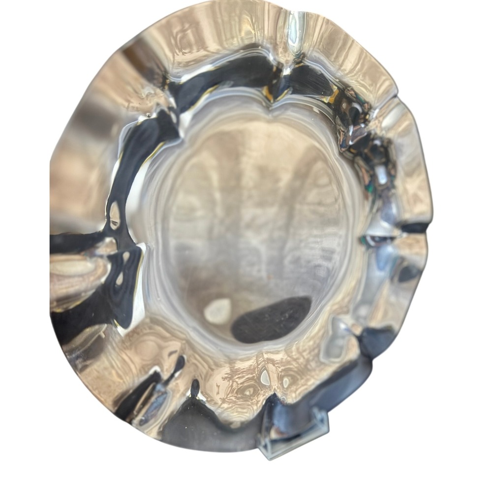 Reed & Barton Salem 1608 Silver Plate Scalloped Round Serving Bowl 11.5 Inch